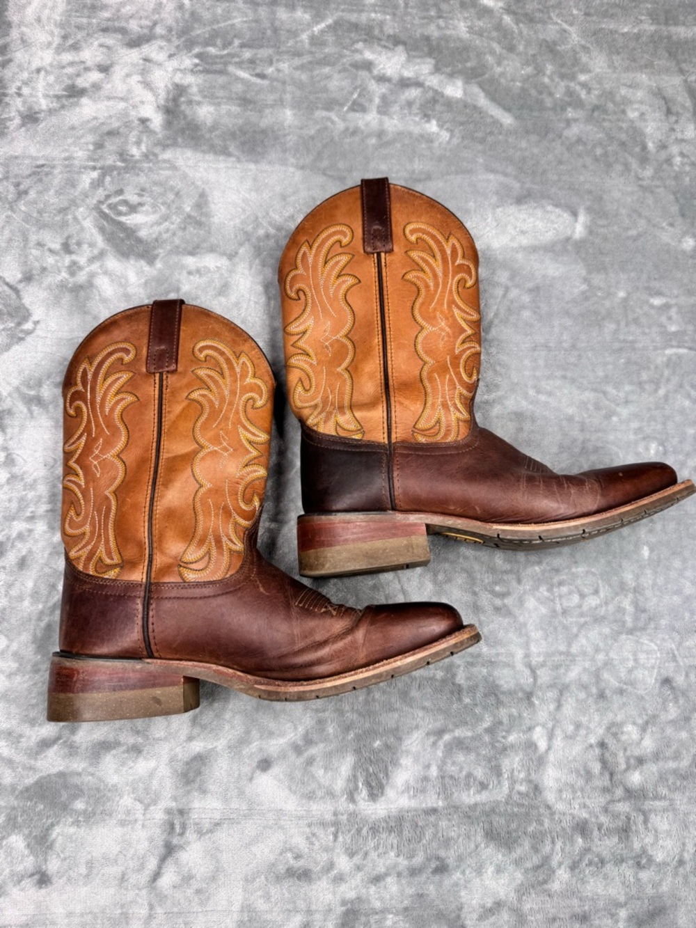 Dan Post Work Welt Brown Oil Resistant Boots - Picture 5 of 12